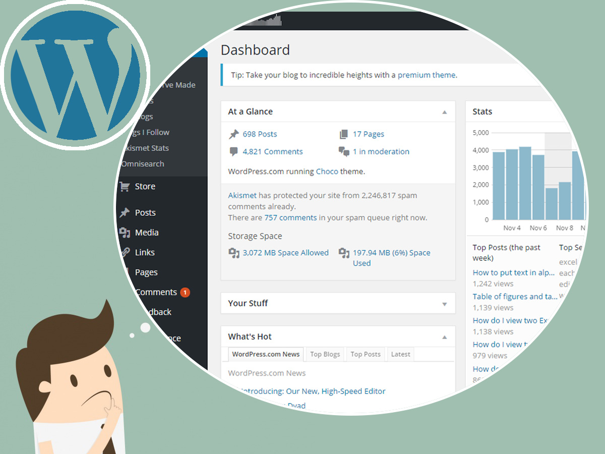 scopri cos'è wordpress, la piattaforma di gestione dei contenuti più popolare al mondo, ideale per la creazione di siti web e blog. impara come wordpress può semplificare la tua presenza online e offrirti strumenti per personalizzare il tuo progetto.
