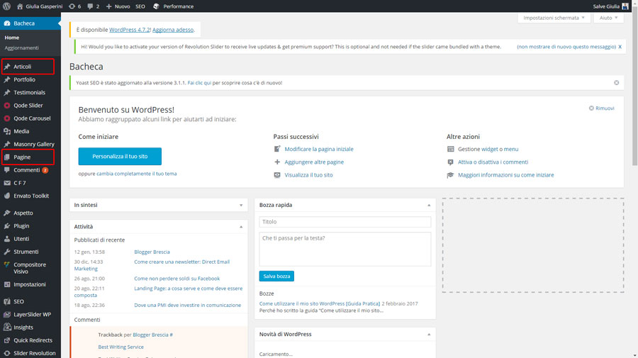 scopri come iniziare con wordpress: la guida definitiva per creare il tuo sito web in pochi semplici passi. impara a personalizzare il tuo blog, gestire contenuti e ottimizzare per i motori di ricerca.