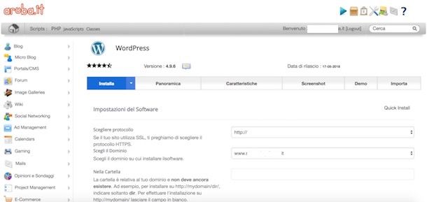 scopri come creare un sito wordpress con l'intelligenza artificiale di aruba. semplice, veloce e intuitivo, il nostro servizio ti guida passo dopo passo per costruire il tuo sito ideale.