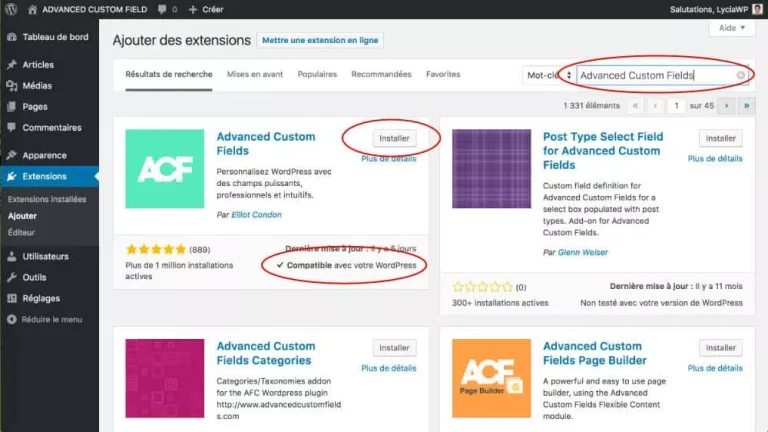 scopri il plugin acf (advanced custom fields), uno strumento potente per personalizzare il tuo sito wordpress. aggiungi facilmente campi personalizzati e migliora l'esperienza utente con funzionalità avanzate.