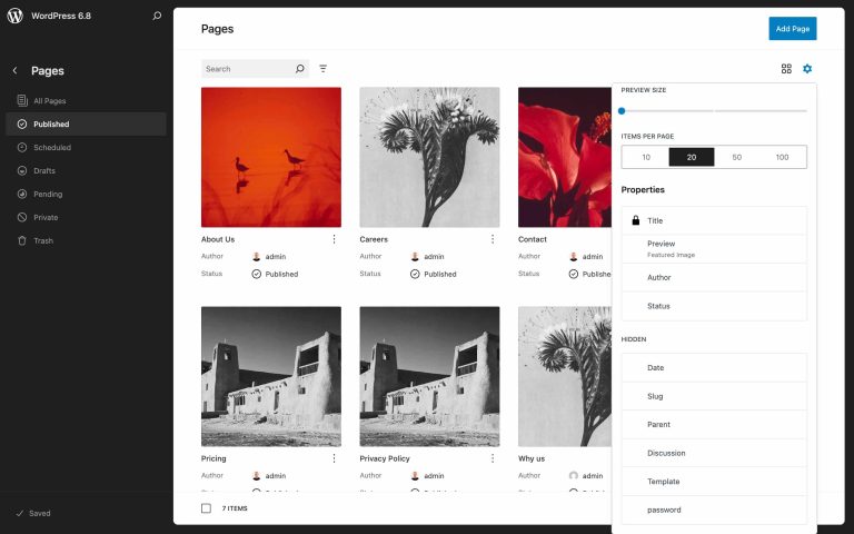 scopri le novità di wordpress 6.8: miglioramenti, nuove funzionalità e aggiornamenti che rendono la creazione di siti web ancora più facile e intuitiva. resta aggiornato sulle ultime tendenze e ottimizza la tua esperienza di blogging!