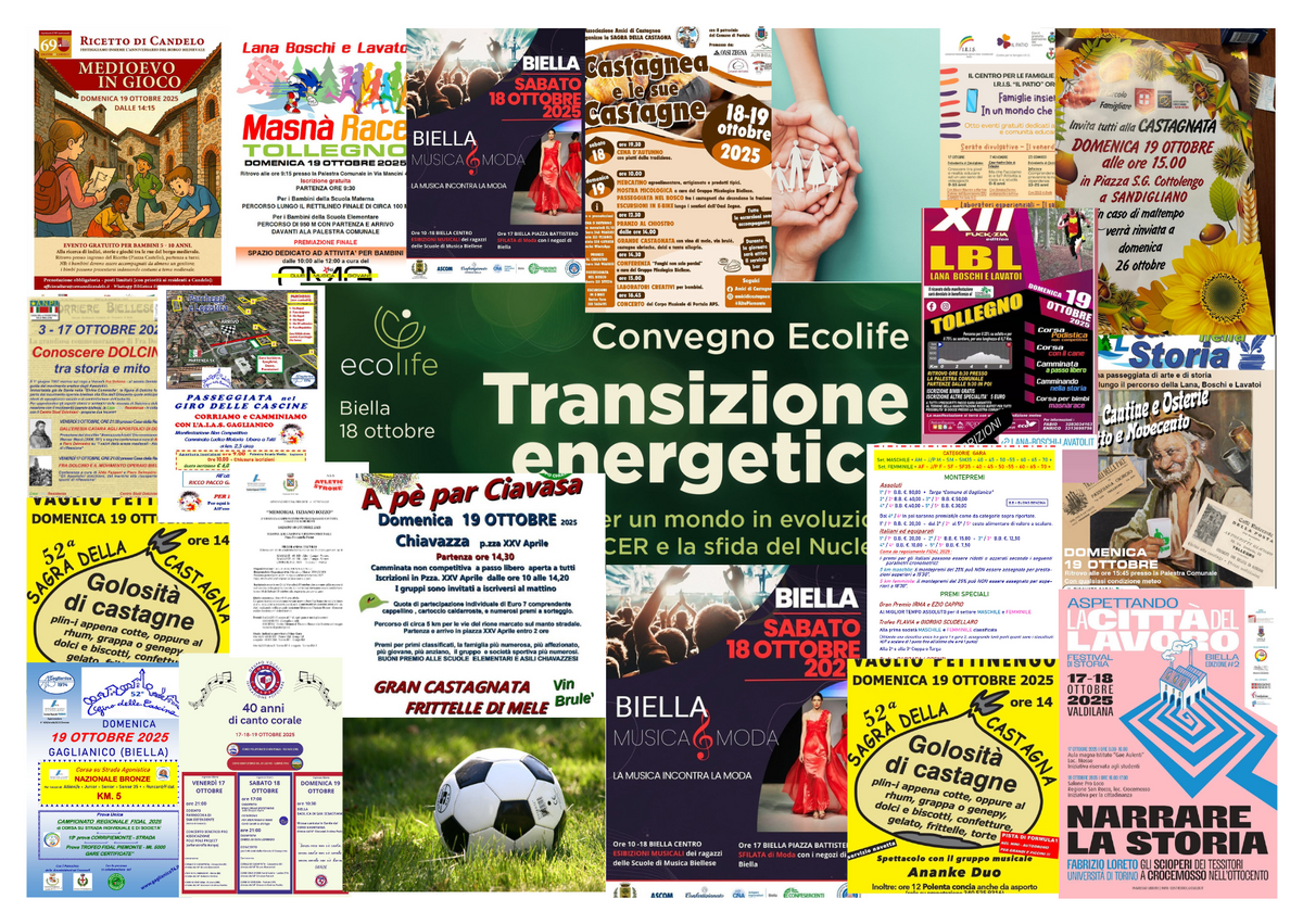 scopri tutti gli eventi in programma dal 13 al 17 ottobre 2025: concerti, spettacoli, mostre e appuntamenti imperdibili nelle principali città italiane. non perdere l’occasione di vivere esperienze uniche!