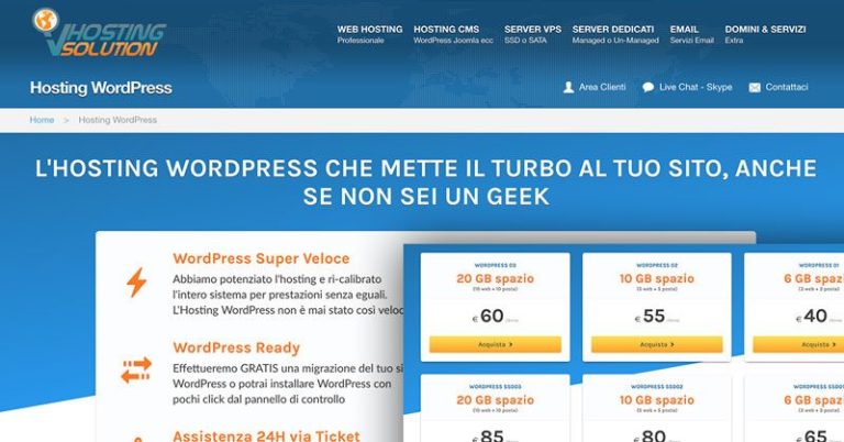 scopri i migliori hosting wordpress per prestazioni elevate, sicurezza avanzata e supporto dedicato. scegli l'opzione perfetta per il tuo sito web oggi stesso!