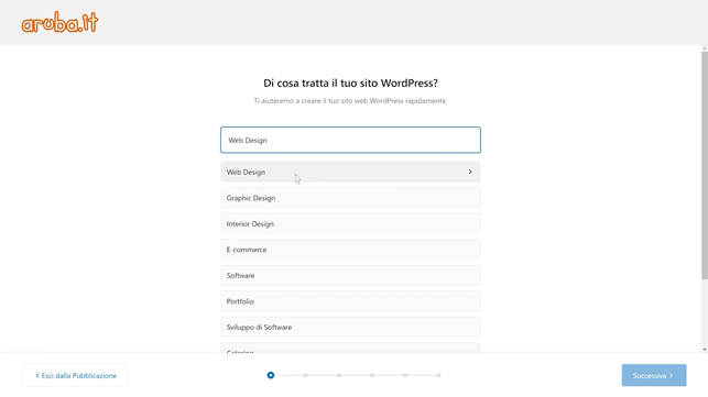 hosting wordpress aruba a 14,90&euro; con intelligenza artificiale per prestazioni ottimizzate e gestione semplificata del tuo sito web.