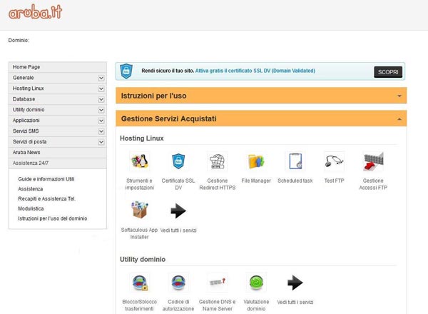 scopri l'offerta hosting wordpress aruba con dominio e intelligenza artificiale a meno di 1€. perfetto per siti veloci e affidabili, facilmente gestibili.