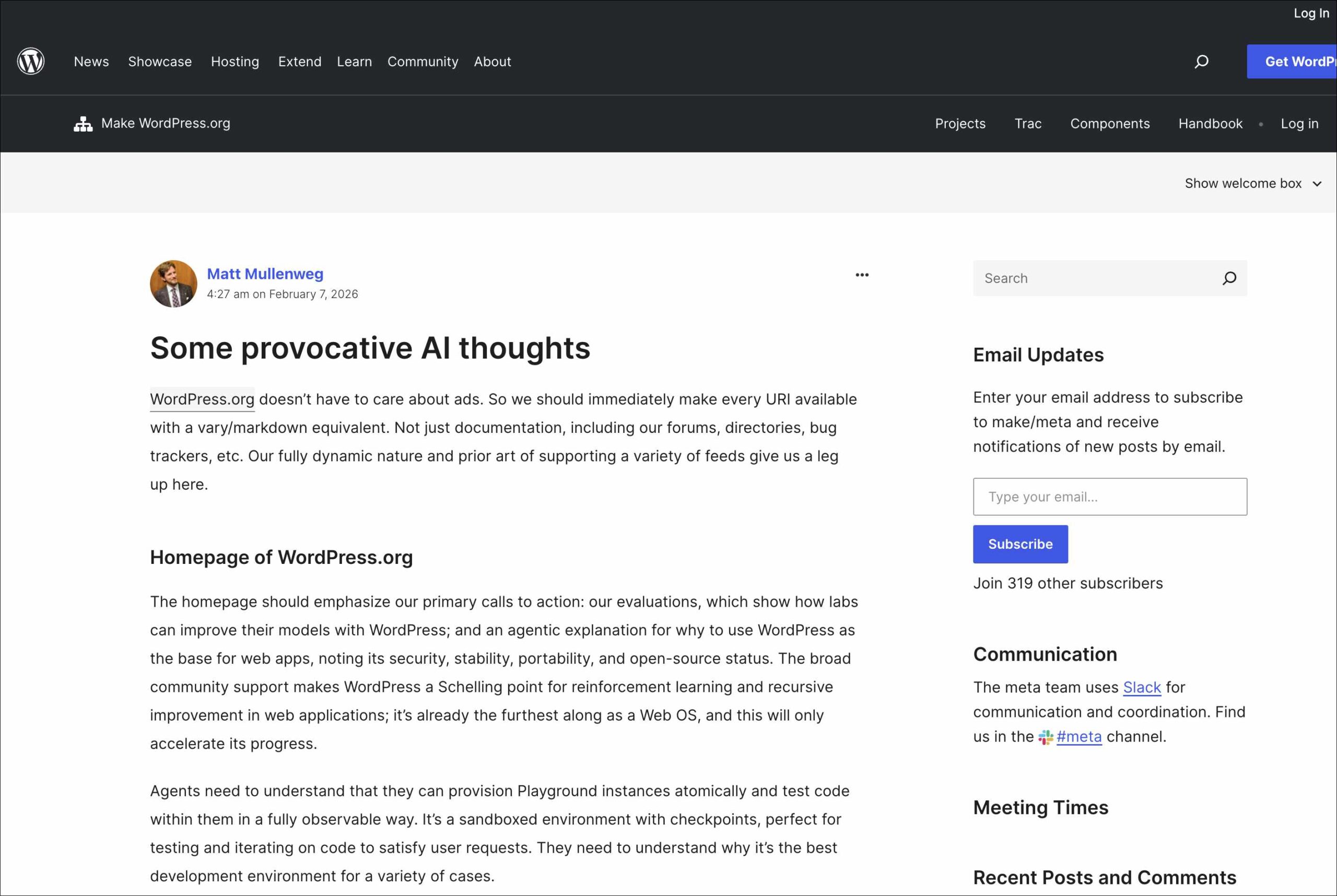 joost de valk lascia il progetto del repository federato di wordpress, segnando un cambiamento significativo nello sviluppo della piattaforma.