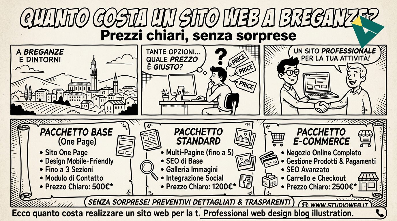 Quanto Costa un Sito Web a Breganze - Ikwaba