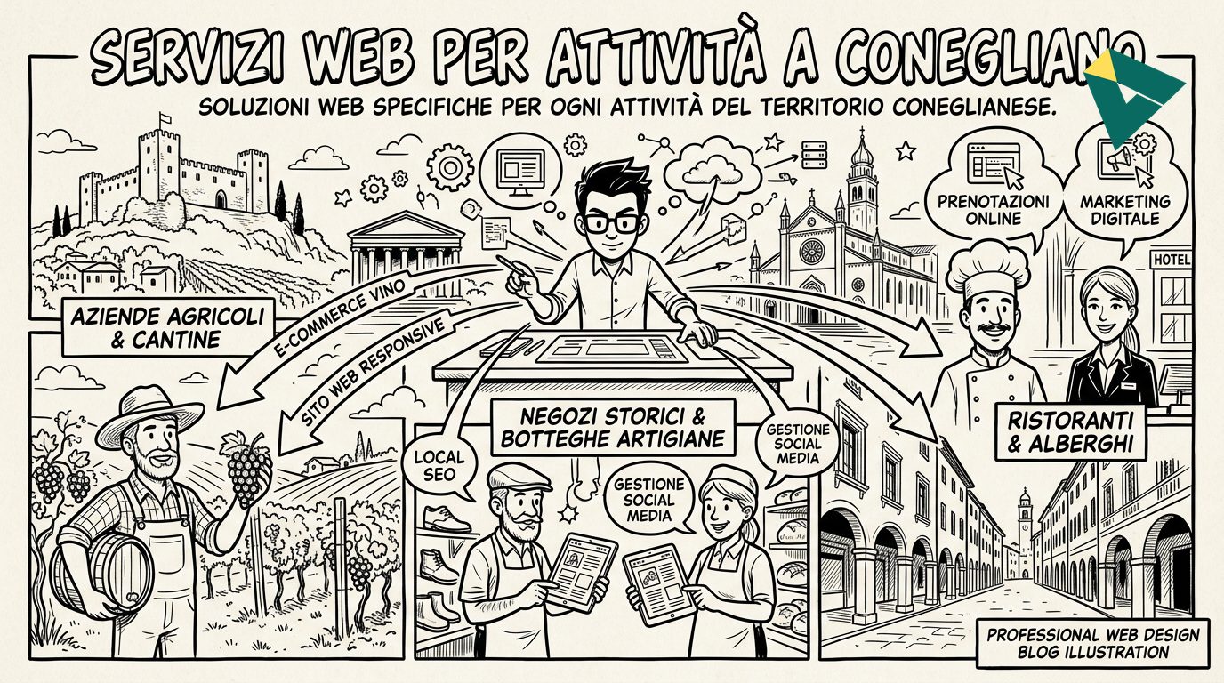 Servizi Web per Attività a Conegliano - Ikwaba
