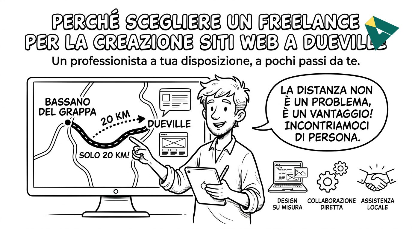 Perché Scegliere un Freelance per la Creazione Siti Web a Dueville - Ikwaba