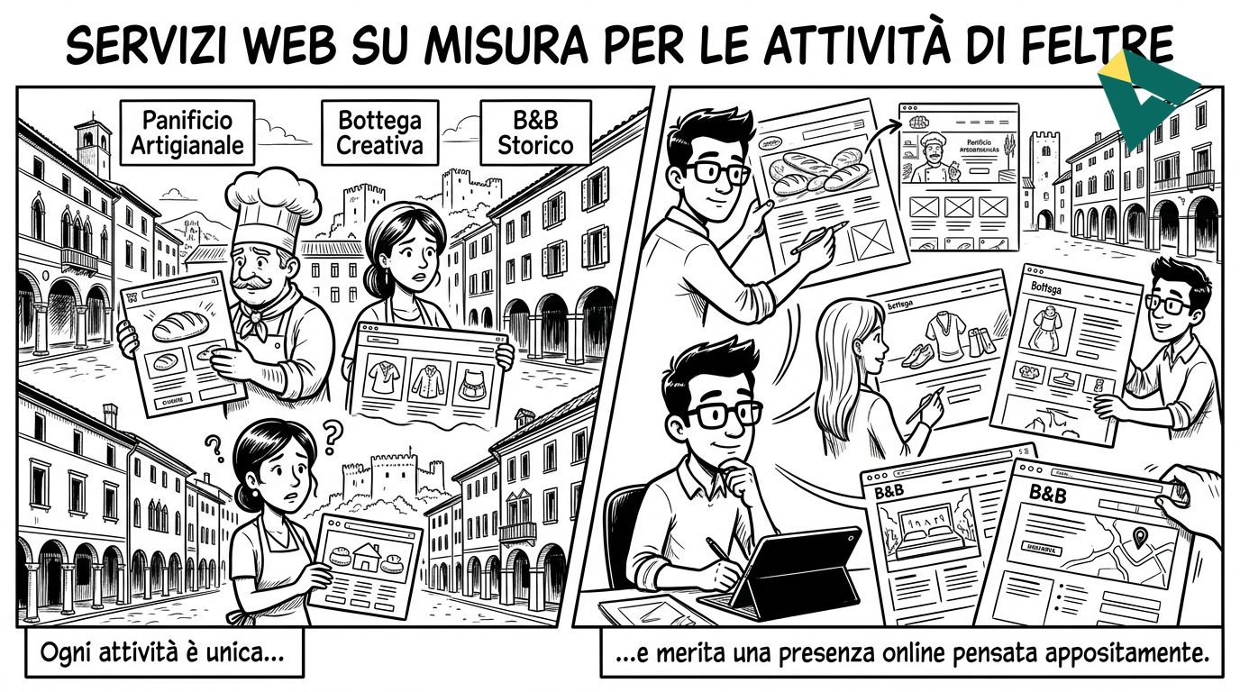 Servizi Web per Attività a Feltre - Ikwaba