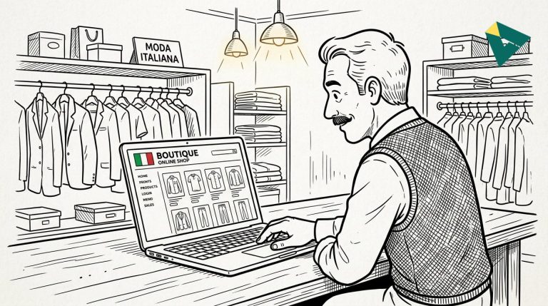 Sito Web per Negozi: Guida Completa 2026 - Ikwaba