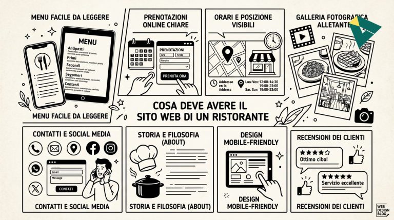 Cosa Deve Avere il Sito Web di un Ristorante - Ikwaba