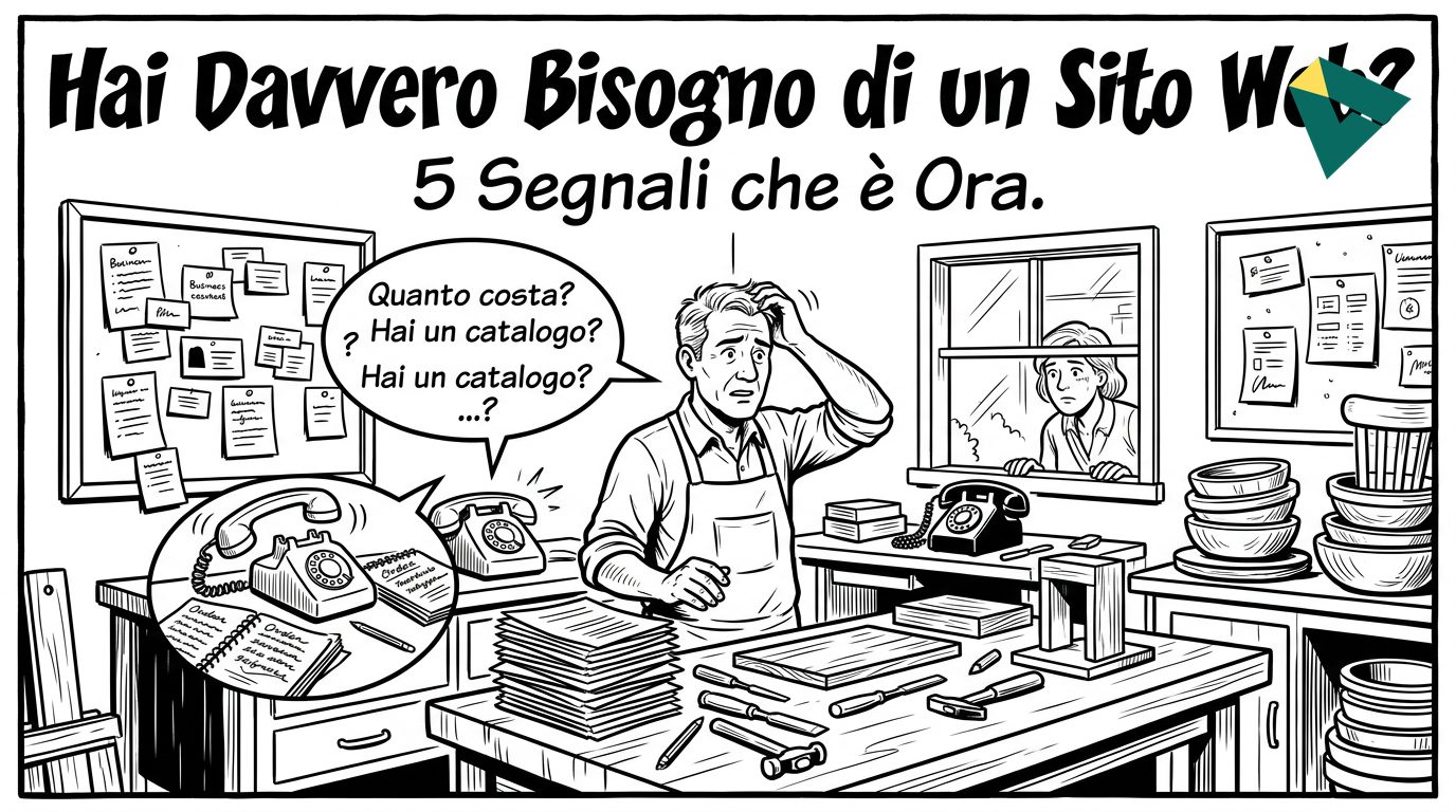 Hai Davvero Bisogno di un Sito Web? 5 Segnali che è Ora - Ikwaba