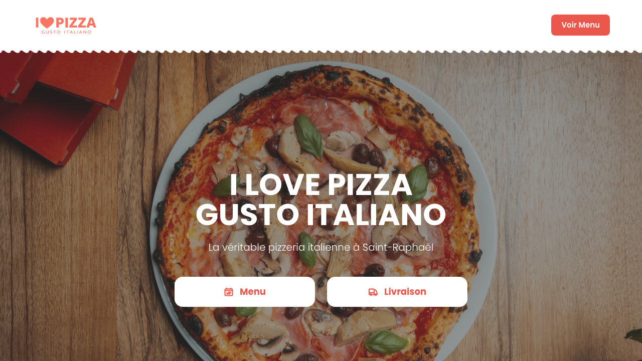 I Love Pizza - progetto realizzato da Ikwaba